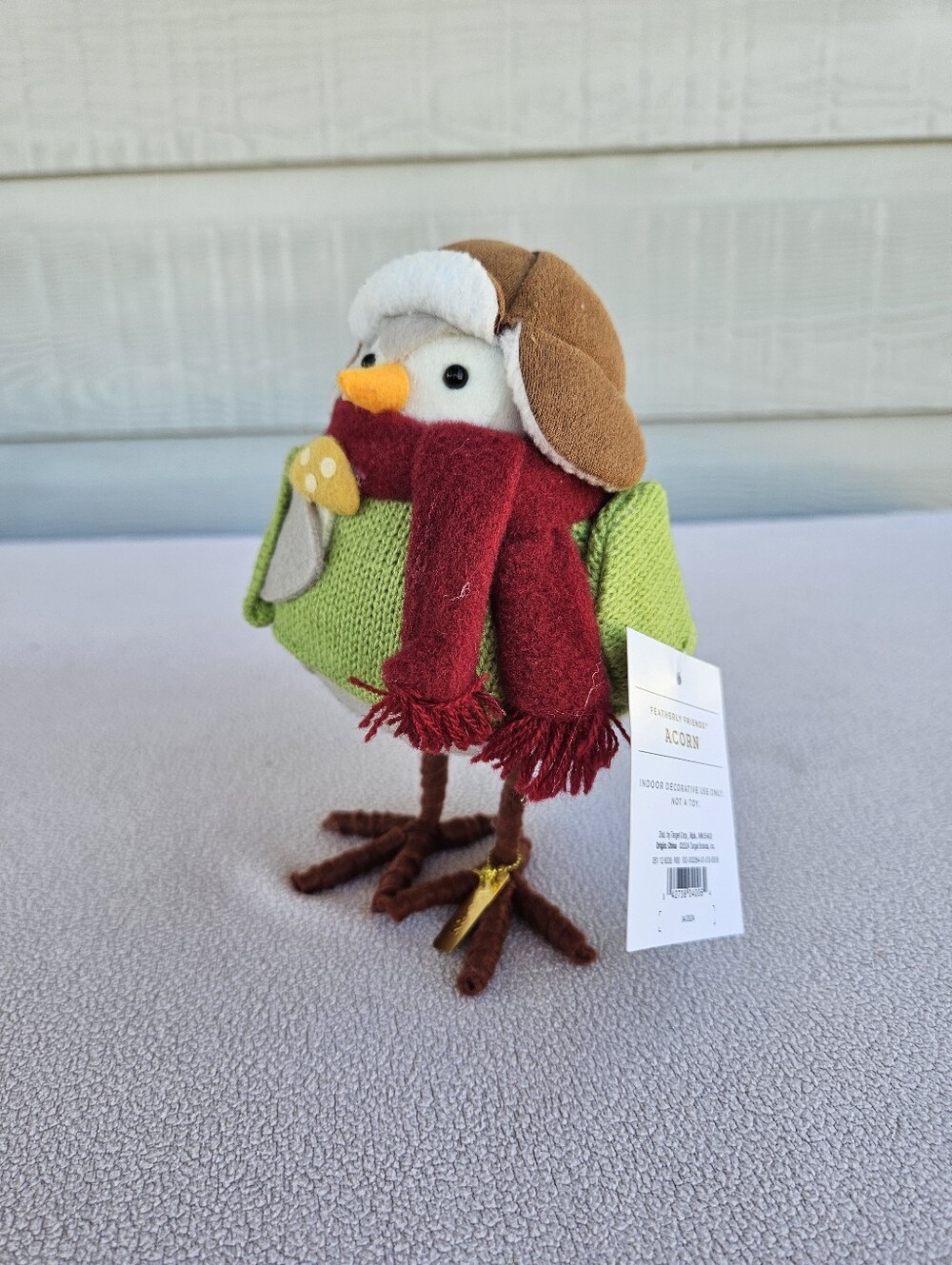 Target Wondershop Bird Christmas 2024 Featherly Friends Acorn Hat Mushroom
